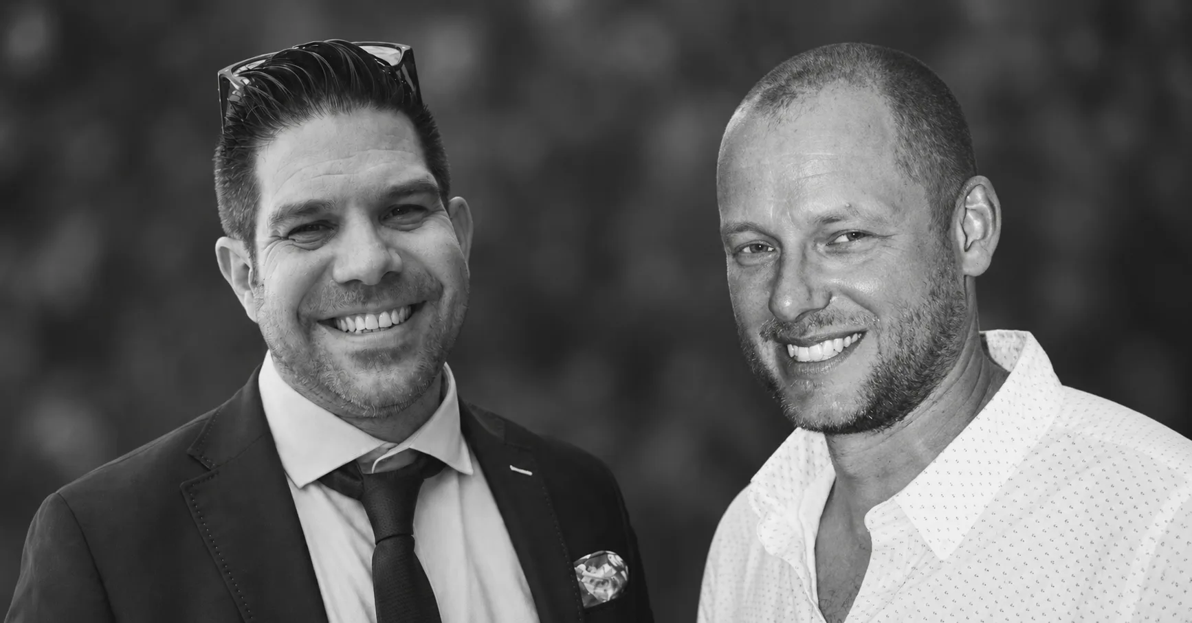 James & Danny Scruffy Markets FOunders